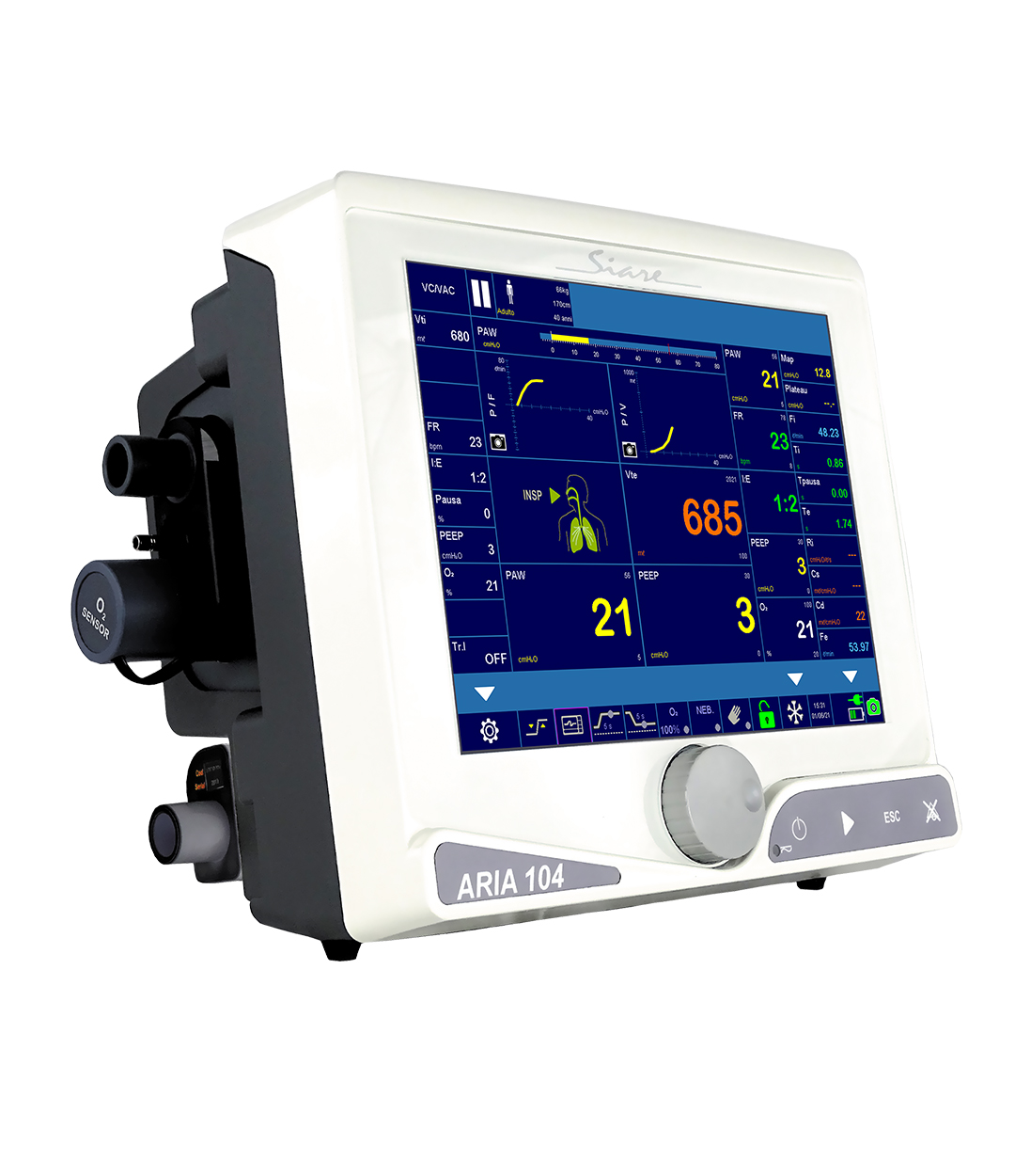 Glomeda - ARIA 104 - 1 ARIA 104 - Ventilator - Image 1